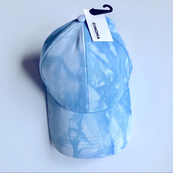 NEW Americana Hat Tie Dyed Baseball Cap Blue Women’s - Picture 3 of 13